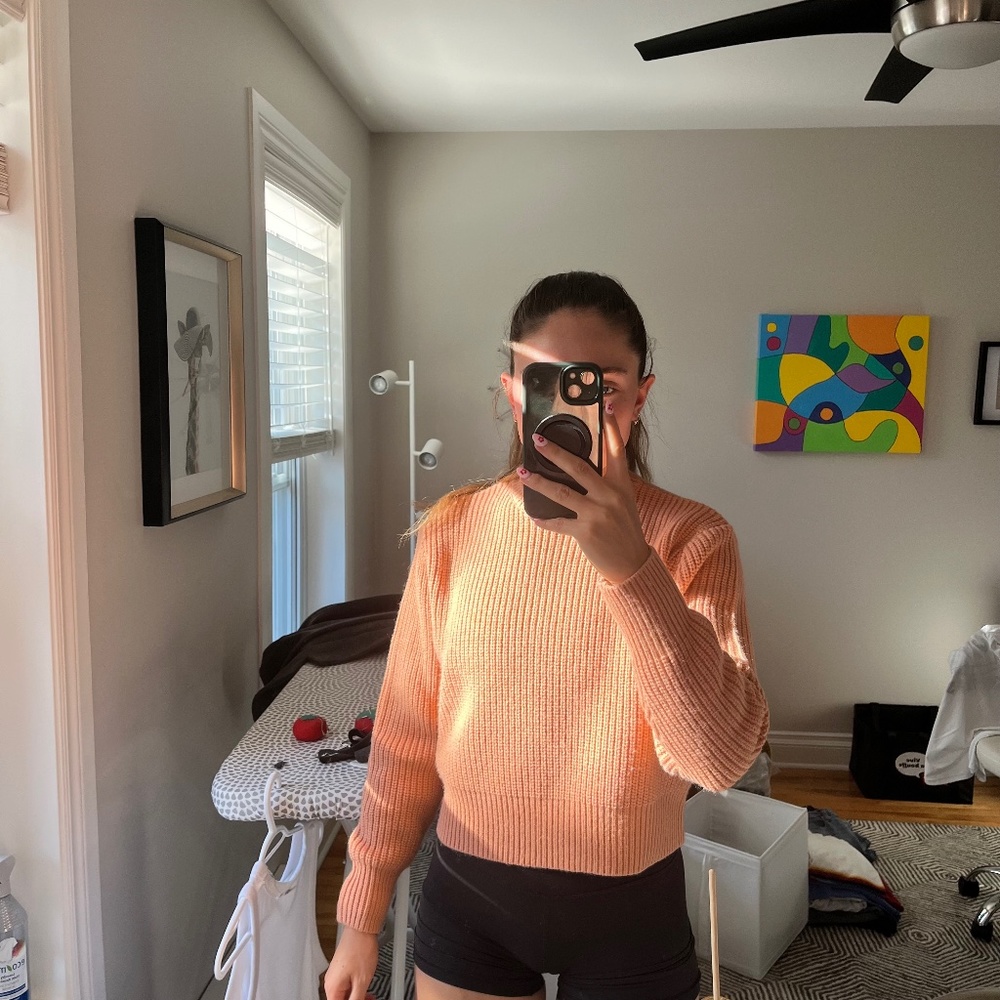 Zara Pink knit sweater